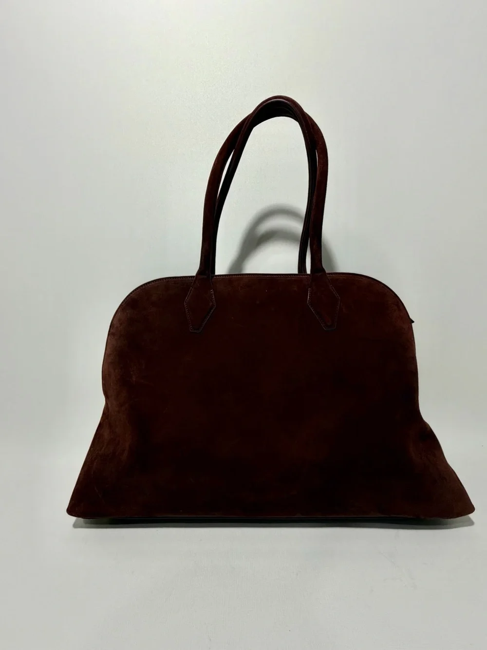 REFORMATION Seraphina Suede Tote - Espresso Suede